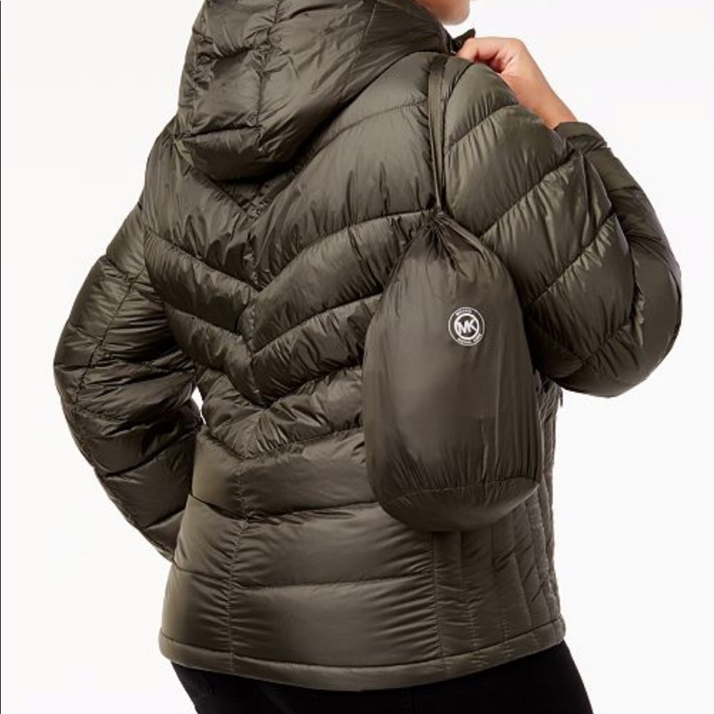 MICHAEL Michael Kors packable down coat
